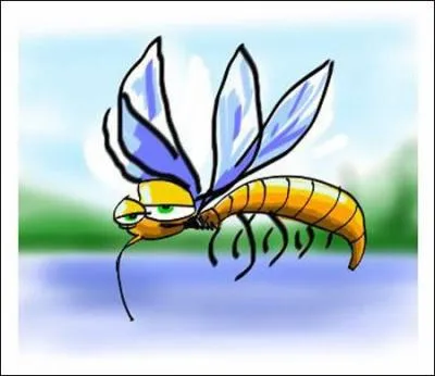 Les moustiques n'ont pas de dents.