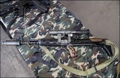 Fusil de précision semi-automatique de puissance moyenne :