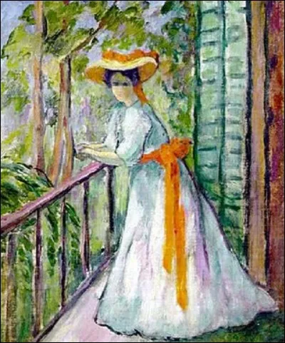 Qui a peint "Femme au balcon" ?