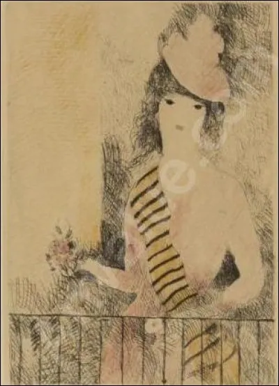 Qui a peint "Jeunes filles au balcon" ?