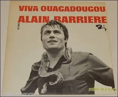 La chanson « Viva Ouagadougou » date de 1969. De quel pays la ville de Ouagadougou est-elle la capitale ?
