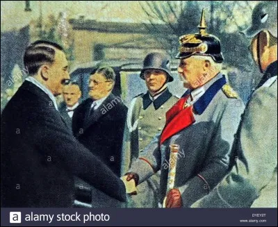 Quel président de la République le nomme chancelier après la victoire du parti nazi aux législatives de 1933 ?