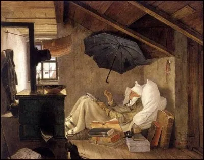 Quel est le nom de cette pièce aménagée sous les toits avec un plafond bas ?