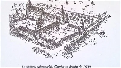 Où se trouvent les ruines de ce manoir seigneurial à Auvers ?