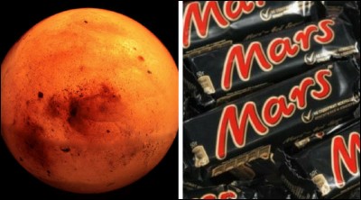 Mars - Quelle autre barre chocolatée fait partie de la firme "Mars" ?