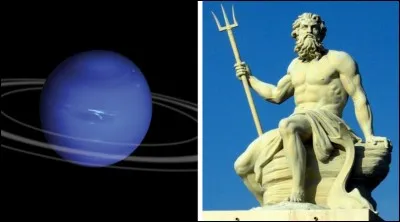 Neptune - Qui est l'équivalent grec du dieu romain Neptune, chef des mers et des océans ?