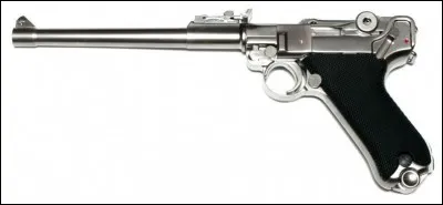 Pistolet automatique de gros calibre en usage jusqu'à la Seconde Guerre mondiale dans l'armée allemande :