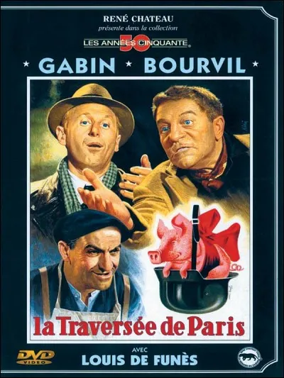 Quel r&ocirc;le incarnait Jean Gabin dans le film de Claude Autant-Lara &laquo; La travers&eacute;e de Paris &raquo; ?