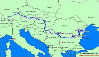 Le Danube est un fleuve d'Europe.