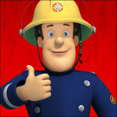 Comment s'appelle le héros de ce dessin animé : "...le pompier" ?
