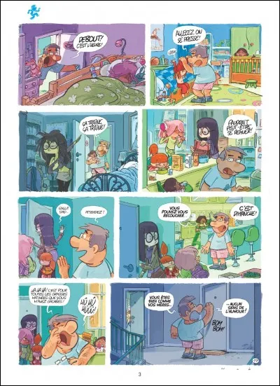 Dad élève ses filles tout seul.