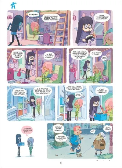 Comment s'appelle la plus grande fille ?