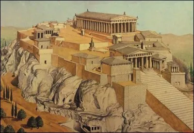 A quelle divinité grecque l'Acropole d'Athènes a-t-elle été dédiée ?