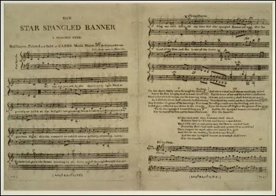 Quel pays a pour hymne : "The Star-Spangled Banner" ?