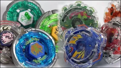 Dans "Beyblade", les joueurs se battent en duel avec des toupies.