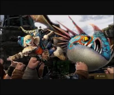 Pendant la course, avec quoi Astrid a-t-elle gagné ?