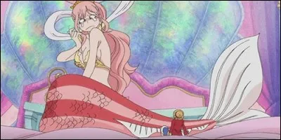 Dans "One Piece", où Luffy rencontre-t-il la princesse Shirahoshi ?