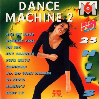 En quelle année est sortie la compil "Dance Machine 2" ?