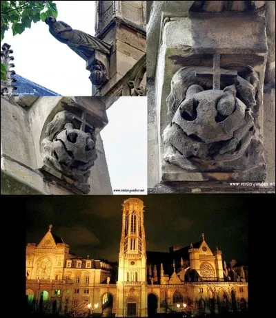 Allons à l'église Saint-Germain-L'auxerrois et examinons l'extérieur. Il y en a peu en France, moins d'une dizaine. A Paris, on n'en connaît qu'une seule ! La plus connue est celle de Carpentras. Toutes sont situées sur des églises.
 Que peut bien être cette sculpture ?