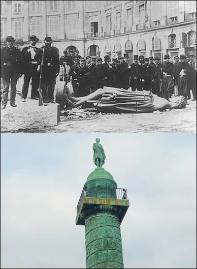 Allons à la place des piques !
Cette place a subi plusieurs destructions, elle a vu un massacre, des morts accidentels. Egalement, elle a vu un de ses monuments modifié plusieurs fois. Elle a repris son nom d'origine et son aspect du Premier Empire.
Où sommes-nous ?