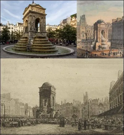 Cette fontaine baladeuse est visible dans le 1e arrondissement. Elle a été déplacée à la fermeture de ce cimetière pour laisser la place à un marché qui deviendra vital pour les habitants de la ville.
Quelle est cette fontaine ?