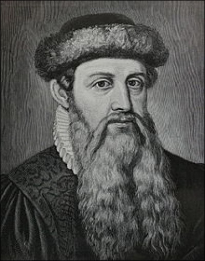 Qu'a inventé Gutenberg ?