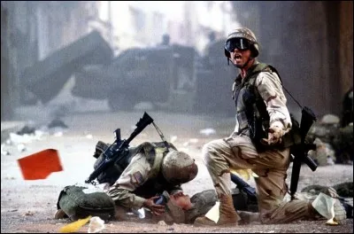 Où se déroule le film "La Chute du faucon noir" ?