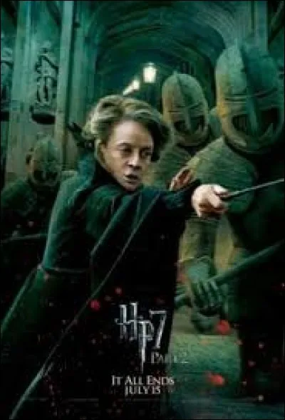 Dans quel film Minerva McGonagall affronte-t-elle Rogue ?
