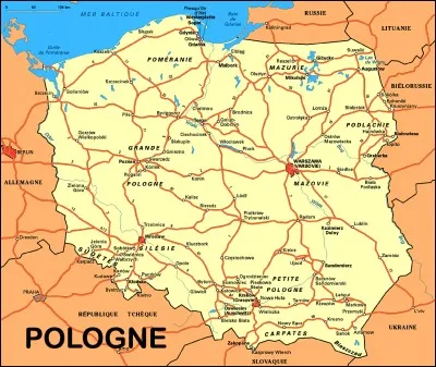 Quelle est la capitale de la Pologne ?