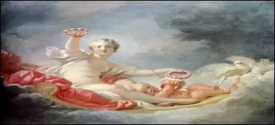 De qui est ce tableau représentant à la fois la déesse de l'amour et le dieu de l'amour ?