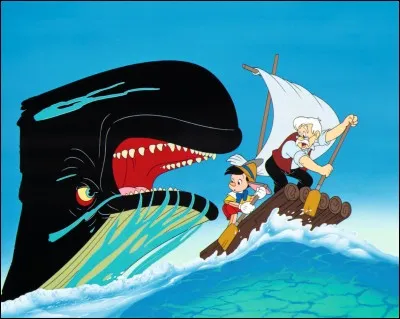 La Baleine - Dans quel Disney peut-on voir le personnage principal se faire avaler par une baleine ?