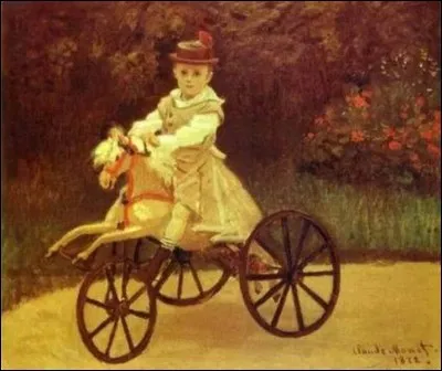 Et le dernier est un cheval-tricycle conduit par un petit Jean. De qui est ce tableau ?