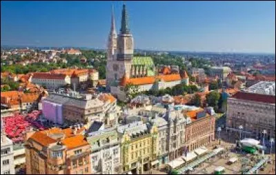 Dans quel pays se situe Zagreb qui est la capitale de son pays ?