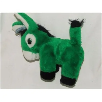 De quoi ce petit âne vert est-il le logo ?