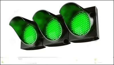 De quelle couleur est la carte si je vous donne le feu vert ?