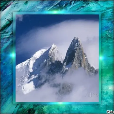 Où se situe l'Aiguille verte ?