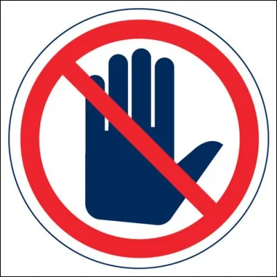 Tu veux rentrer quelque part mais on ne t'autorise pas. Tu...