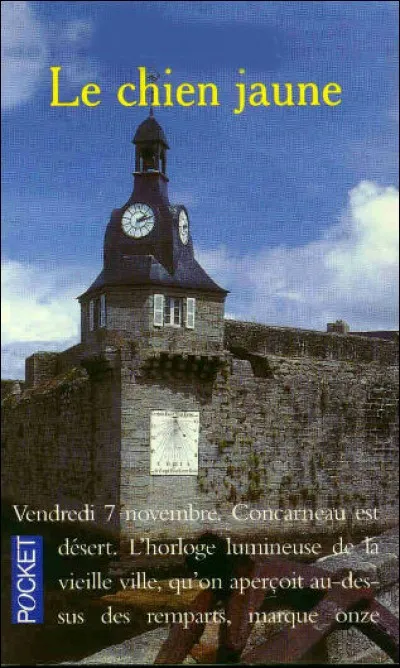 Qui a écrit "Le chien jaune" ?
