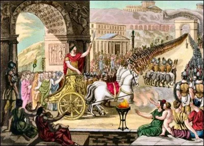 La cérémonie du triomphe est :