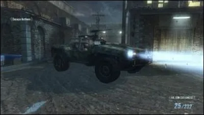 Dans la mission "Ange déchu", quel véhicule utilise-t-on pour s'enfuir ?