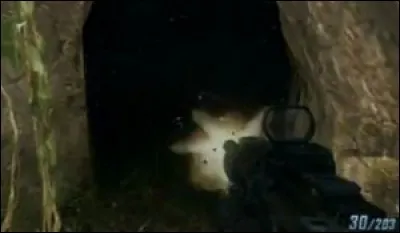 Dans la mission "Celerium", quel easter egg (secret) peut-on trouver dans une grotte ?