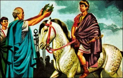 « Incitatus » est le nom du cheval favori de l'empereur romain Caligula, qui régna de 37 à 41. De quel matériau était constituée son écurie ?