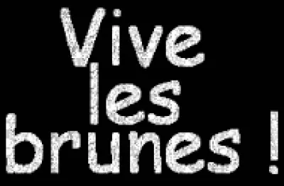 Qui a chanté "Les brunes comptent pas pour des prunes" ?