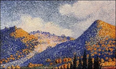 Qui est le peintre des "petites montagnes" ?