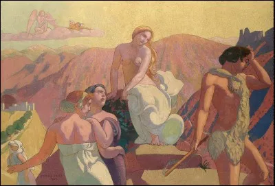 Qui a peint "Les parents de Psyché l'abandonnent au sommet de la montagne" ?