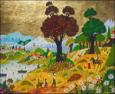 A qui appartient ce paysage de montagnes ?