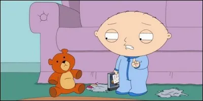 Comment se pr&eacute;nomme le nounours de Stewie ?