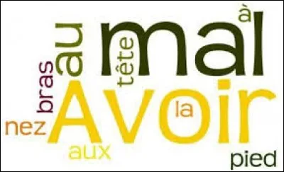 Le verbe "avoir" un auxiliaire.