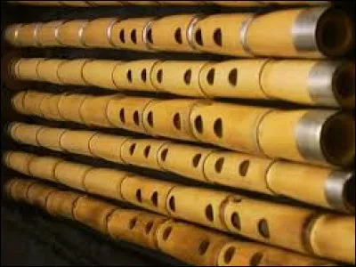 Le ney est une sorte de flûte typique d'Asie centrale.