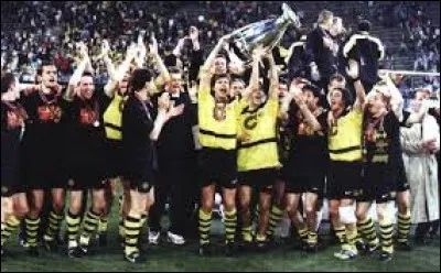 En quelle année Dortmund a remporté la Ligue des champions ?
